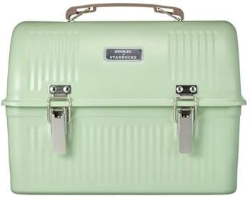 Amazon.co.jp: スタバ 韓国 スタンレーランチボックス ミント 保冷